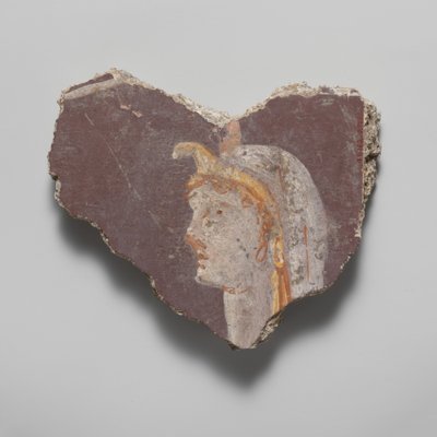 Väggmålningsfragment, 1:a århundradet e.Kr. av Unbekannt