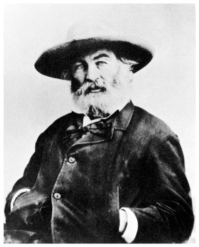 Walt Whitman, amerikansk poet, c1866 1955 av Unbekannt