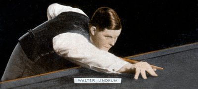 Walter Wally Lindrum, världsmästare i biljard, 1935 av Unbekannt