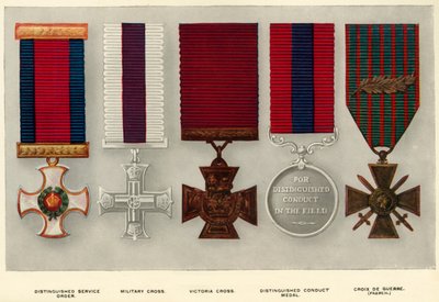 Krigsdekorationer, 1919. av Unbekannt