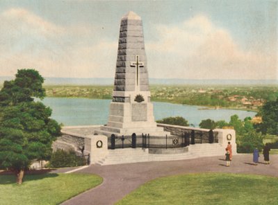 Krigsminnesmärke, c1947. av Unbekannt