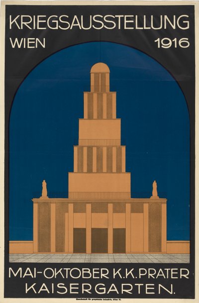 Krigsutställningen Wien 1916, 1916. av Unbekannt