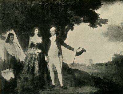 Warren Hastings och Mrs Hastings, 1784-87, 1925. av Unbekannt
