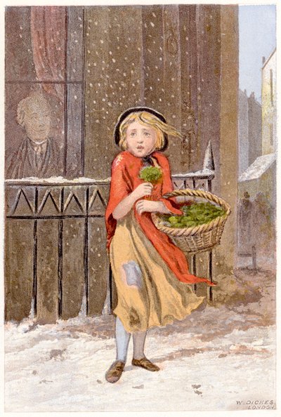 Vattenkrasse säljare, c1880 av Unbekannt