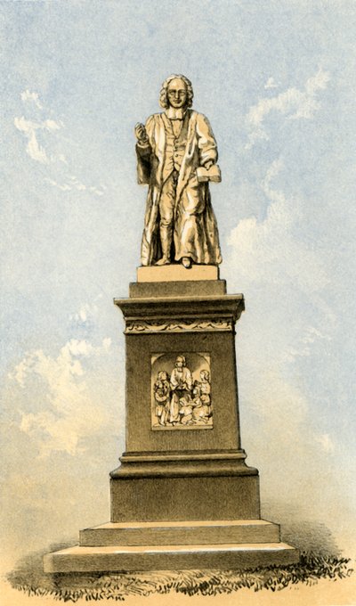 Watts Memorial, sent 1800-tal. av Unbekannt