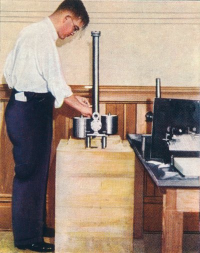 Vägning av jorden, 1938 av Unbekannt