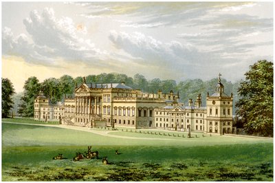 Wentworth Woodhouse, Yorkshire, hem för Earl Fitzwilliam, c1880 av Unbekannt