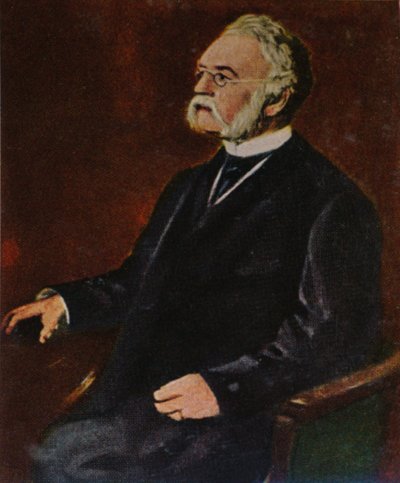 Werner von Siemens 1816-1892. Målning av Lenbach, 1934. av Unbekannt