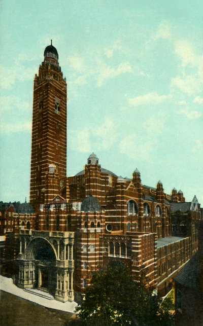 Westminster Cathedral, London, c1910. av Unbekannt