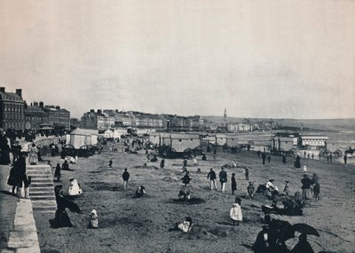 Weymouth - Allmän utsikt över staden och stranden, 1895 av Unbekannt