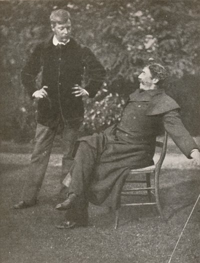 Whistler och Menpes, c1885, 1904. av Unbekannt