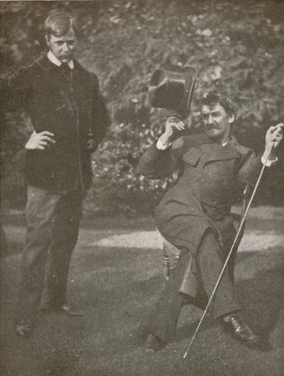 Whistler och Menpes, c1885, 1904. av Unbekannt