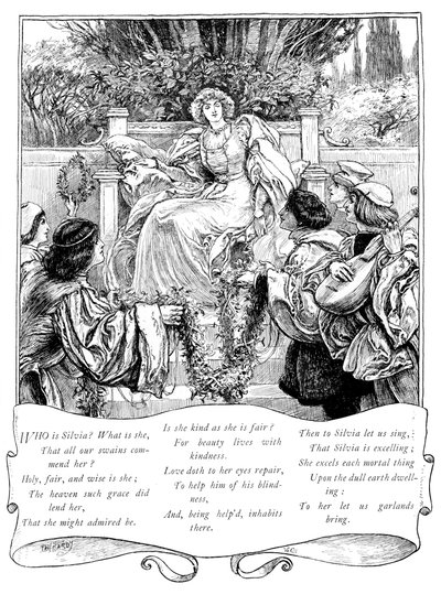 Vem är Silvia, 1895 av Unbekannt