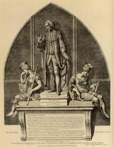 William Beckford och hans tal till kung George III, 1770 1886 av Unbekannt
