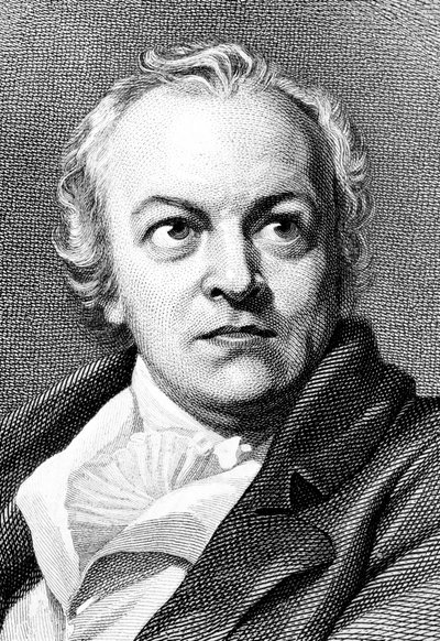 William Blake, engelsk poet, målare och grafiker, 1906 av Unbekannt