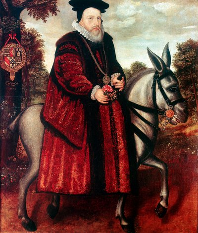 William Cecil, 1:e baron Burghley 1520-1598, engelsk statsman av Unbekannt