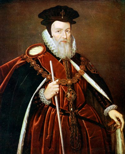 William Cecil, 1:a baron Burghley, 1500-talet c1905 av Unbekannt