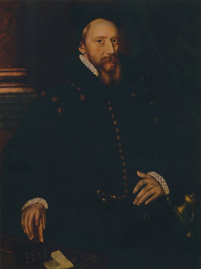 William Cecil, Lord Burghley, mitten av 1500-talet, 1941 av Unbekannt