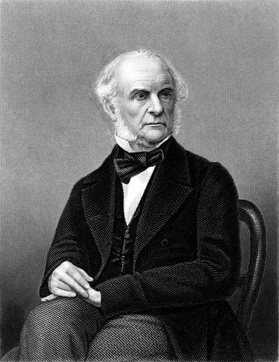 William Ewart Gladstone 1809-1898, brittisk liberal statsman, c1870 av Unbekannt