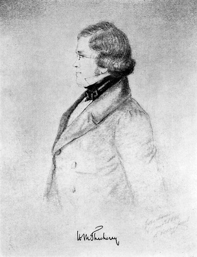 William Makepeace Thackeray, anglo-indisk författare, 1912 av Unbekannt