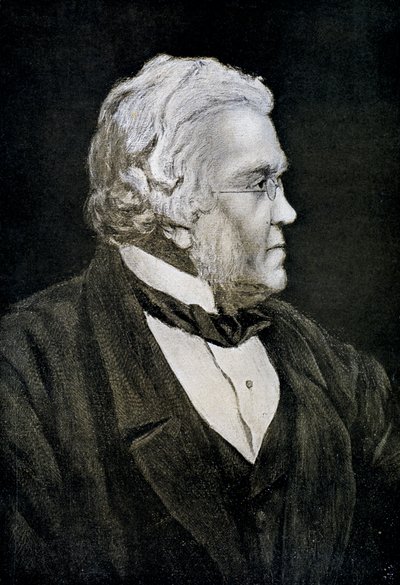 William Makepeace Thackeray, engelsk författare av 1800-talet, 1911 av Unbekannt