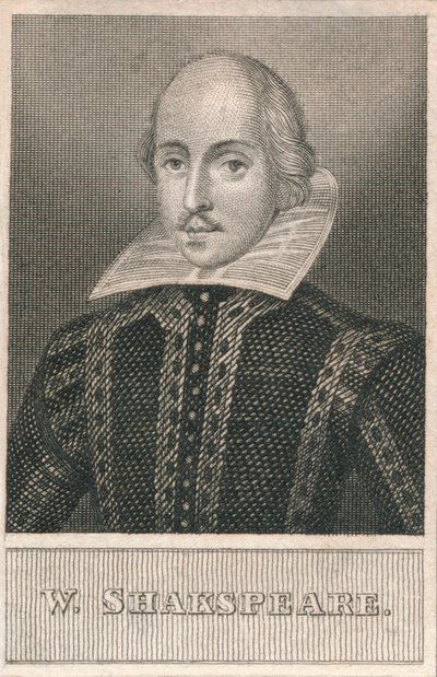 William Shakespeare. av Unbekannt