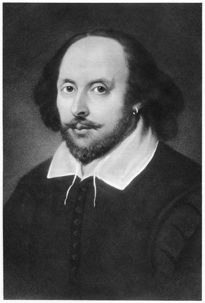 William Shakespeare, engelsk dramatiker, 1800-talet av Unbekannt