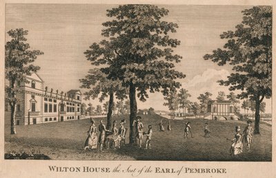 Wilton House, säte för Earl of Pembroke, 1779. av Unbekannt