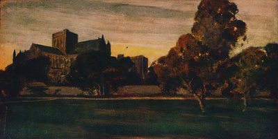 Winchester Cathedral, 1912 av Unbekannt