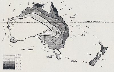 Vindar och regn - november till april 1923. av Unbekannt