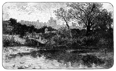Windsor Castle, Berkshire, 1900 av Unbekannt