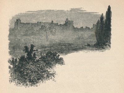 Windsor Castle från Home Park, 1895 av Unbekannt