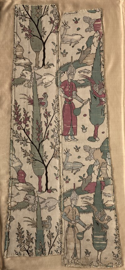 Vinbärare i landskap, från en dräkt, 1525-1550. av Unbekannt