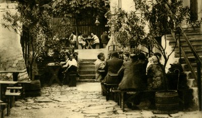 Vingård i Grinzing, Wien, Österrike, c1935. av Unbekannt