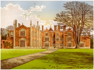 Witchingham Hall, Norfolk, hem för Viscount Canterbury, c1880 av Unbekannt
