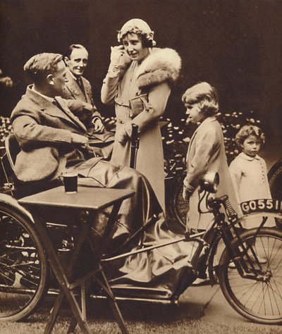 Med funktionshindrade före detta tjänstemän, c1936, 1937 av Unbekannt