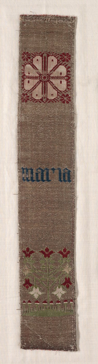 Vävt band, 1300-1400-tal. av Unbekannt