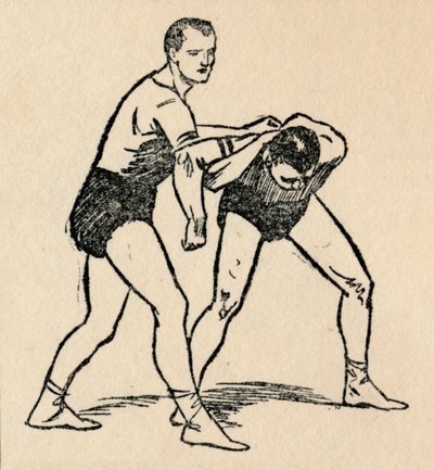 Wrestling, 1912 av Unbekannt