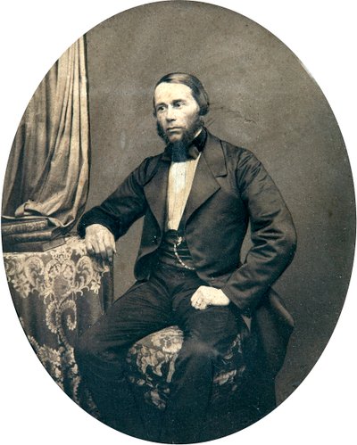Yakov Groth, rysk filolog och lingvist, 1860-talet av Unbekannt