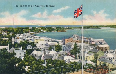 Ye Towne i St. Georges, Bermuda, tidigt 1900-tal. av Unbekannt