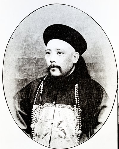 Yuan Shikai som guvernör i Shandong (1899-1902) av Unbekannt