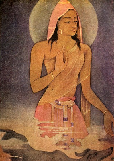 "Yudhishthira", 1920. av Unbekannt