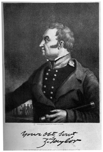 Zachary Taylor, amerikansk militärledare och politiker, c1846, 1908 av Unbekannt