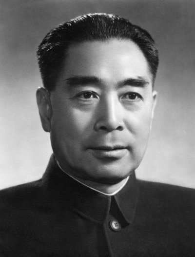 Zhou Enlai, förste premiärminister i Folkrepubliken Kina, c1950-talet av Unbekannt