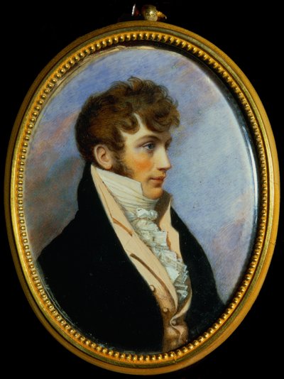 Benjamin Bathurst (1784-1809) (som försvann mystiskt mellan Berlin och Hamburg när han reste med försändelser från Wien) av Unbekannt Unbekannt