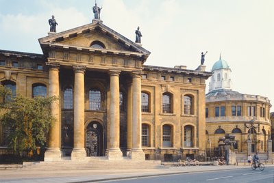 Clarendon Building, Oxford, byggt 1713 av Unbekannt Unbekannt