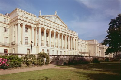 Cumberland Terrace 1827-28, designad av John Nash (1752-1835) Regents Park, London, Storbritannien av Unbekannt Unbekannt
