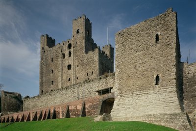 Exteriörvy, Rochester Castle, Kent av Unbekannt Unbekannt