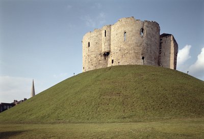 Exteriör vy av Cliffords Tower, York, North Yorkshire av Unbekannt Unbekannt