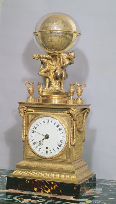 Geografisk klocka, av Matthew Boulton, 1771-72 av Unbekannt Unbekannt